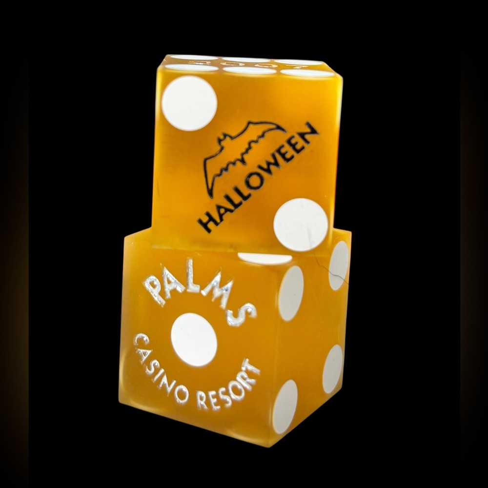 2007 Palms Casino Special Edition Halloween Dice (pair)